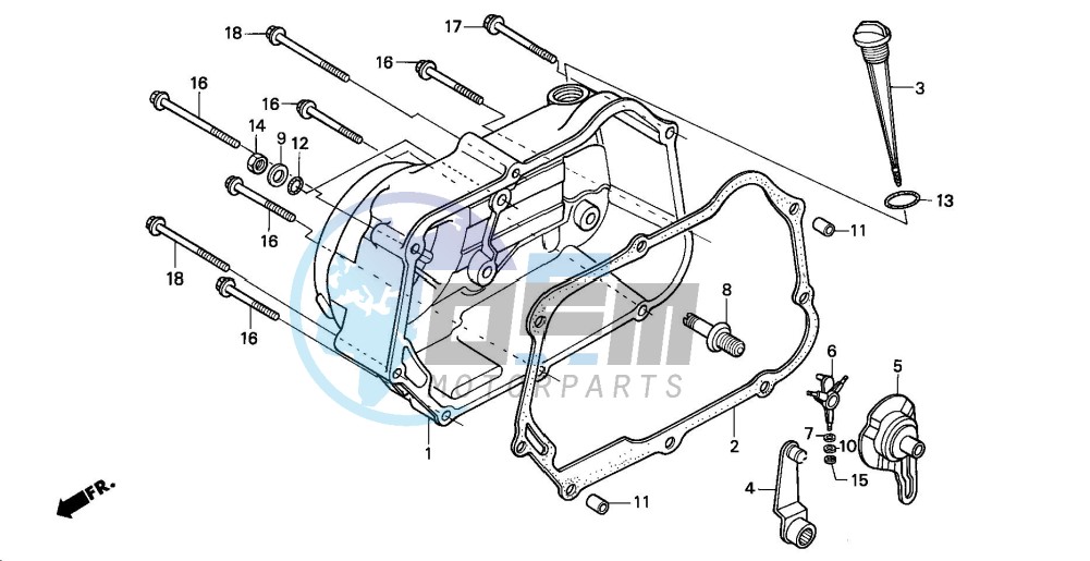 RIGHT CRANKCASE COVER