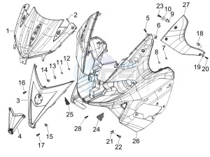 Nexus 250 SP e3 (UK) UK drawing Front shield