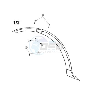 VOGUE LNA BE drawing FRONT MUDGUARD