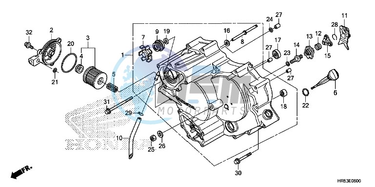 FRONT CRANKCASE COVER