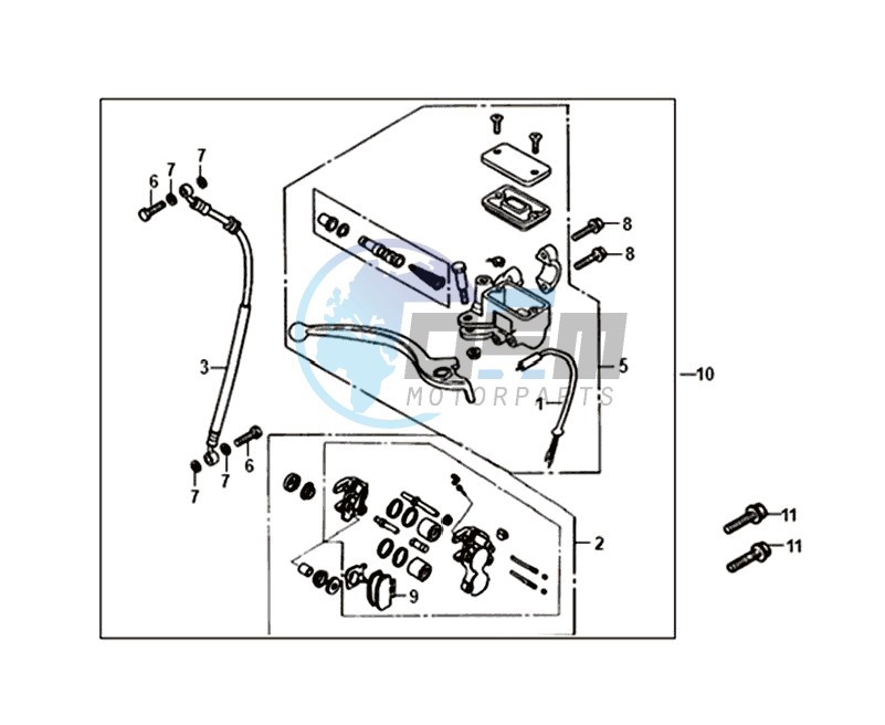 COMBINED BRAKE SYSTEM