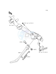 VULCAN 900 CUSTOM VN900CEFA GB XX (EU ME A(FRICA) drawing Stand(s)