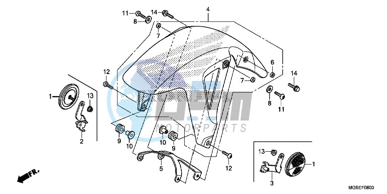 FRONT FENDER