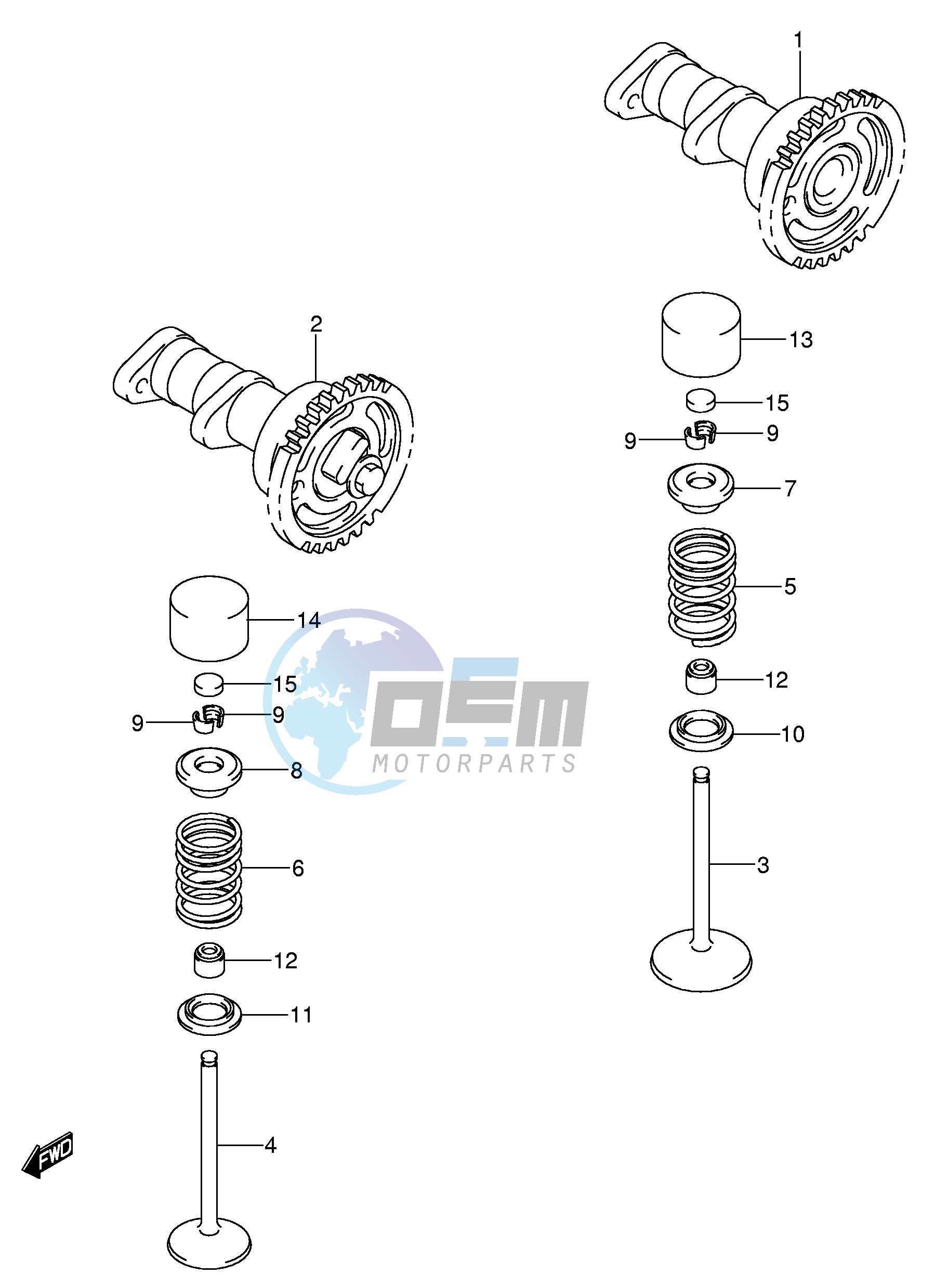 CAMSHAFT - VALVE