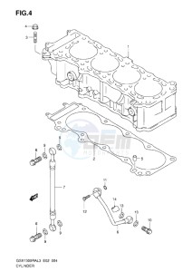 GSX1300R drawing CYLINDER