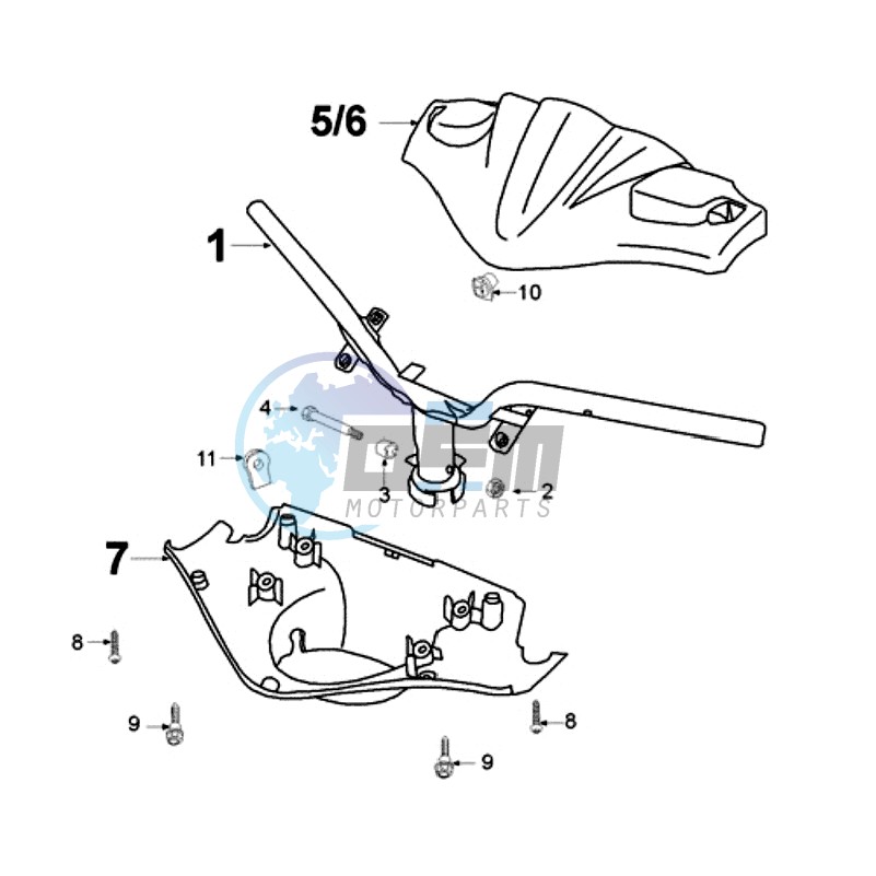 HANDLEBAR ROD