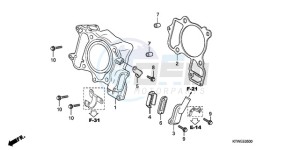 SH300A9 UK - (E / ABS MKH) drawing CYLINDER/REED VALVE