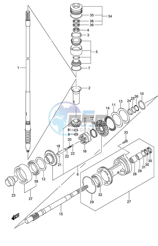 Transmission (C/R) (Model: ZG)