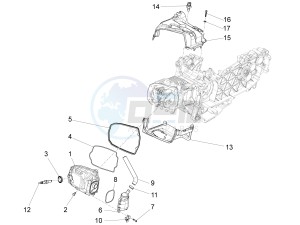 S 125 4T 3V E3 ie (APAC) (KR, RI, VT) drawing Cylinder head cover