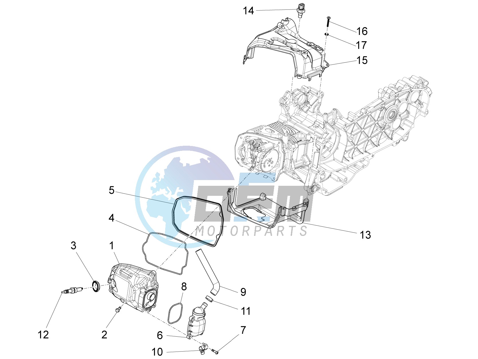 Cylinder head cover