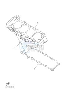 FZ1-N FZ1 (NAKED) 1000 (1EC6) drawing CYLINDER