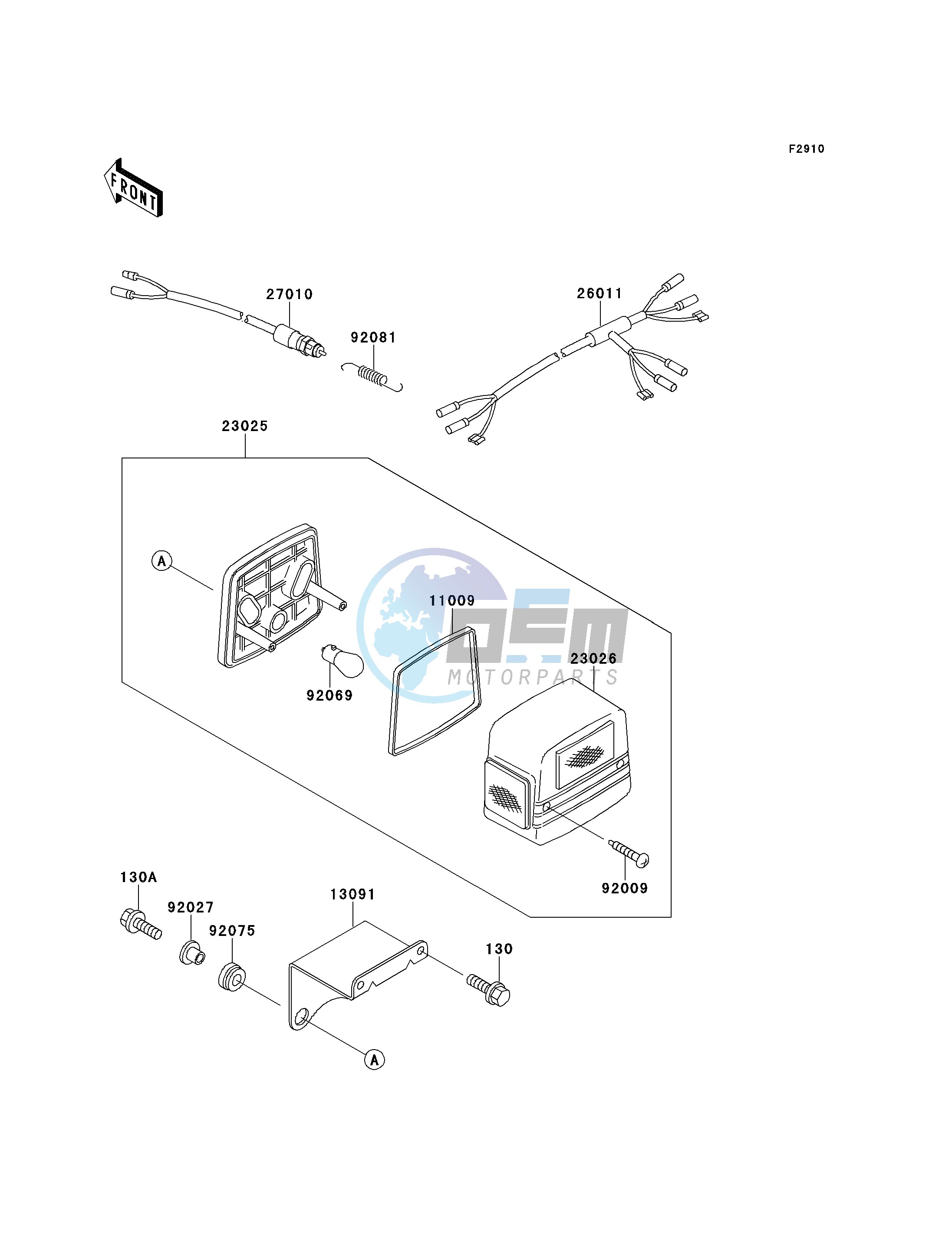 ACCESSORY-- TAIL LAMP- -