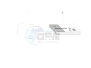 RS 125 Replica E4 ABS (EMEA) drawing Plate set / Various