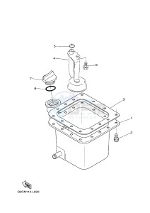 EDL7000SE/SDE EDL7000SED DIESEL 800 (Q9CN) drawing OIL PAN