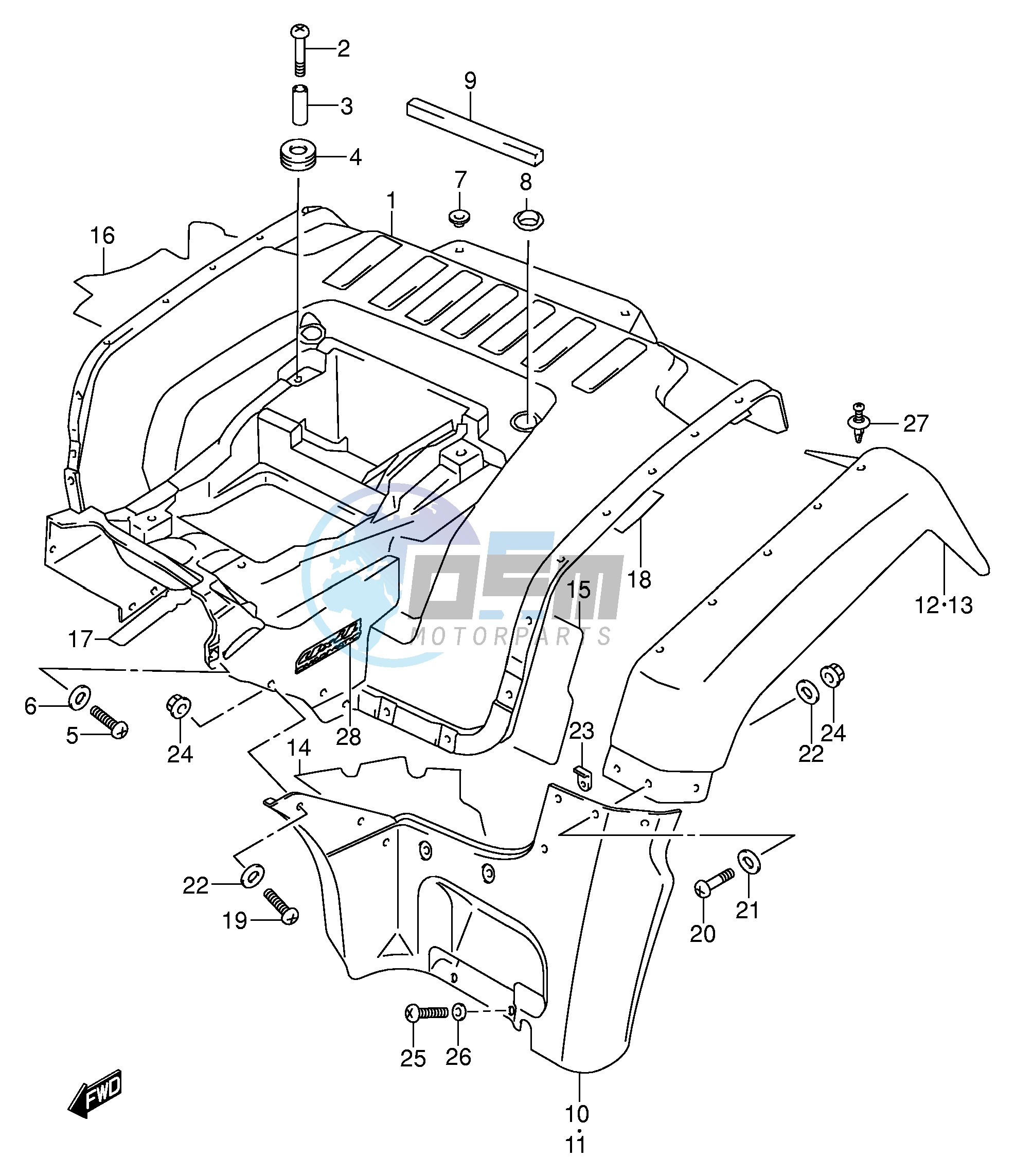 REAR FENDER