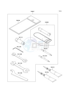 KVF 360 B [PRAIRIE 360] (B6F-B9F) B7F drawing OWNERS TOOLS