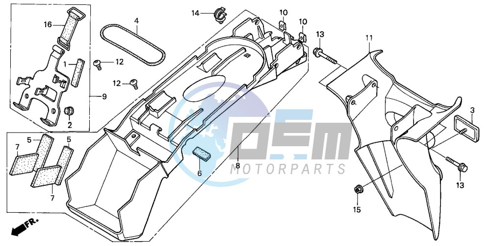 REAR FENDER