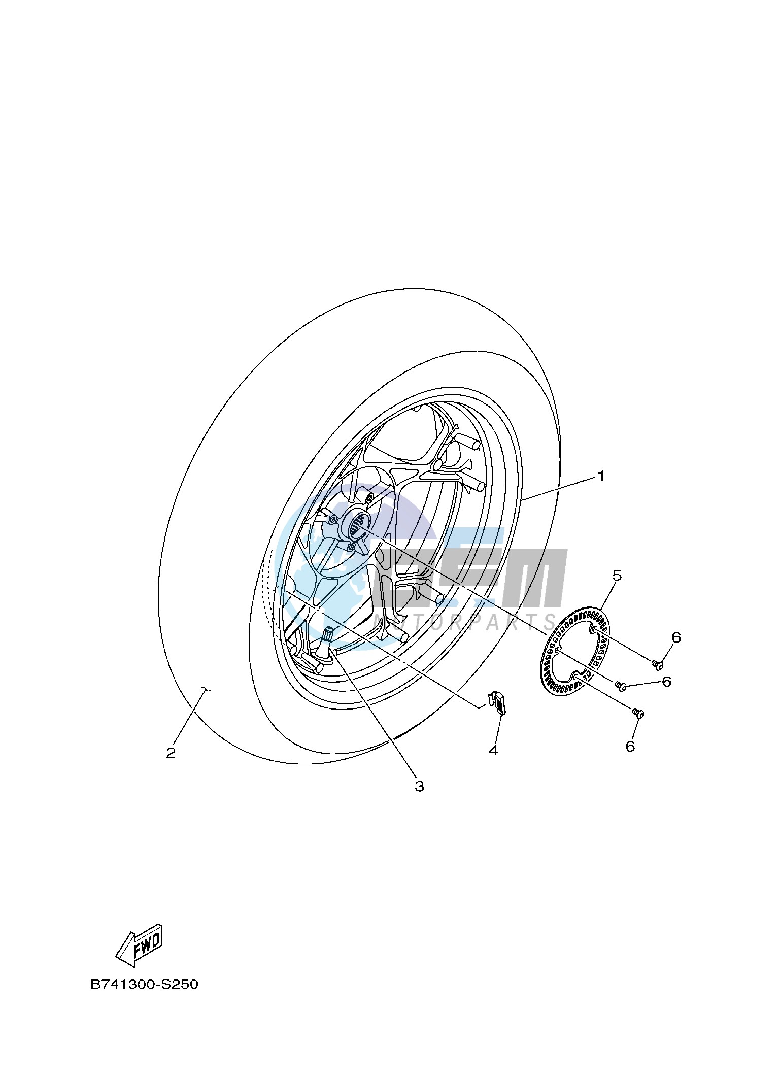 REAR WHEEL & BRAKE SYSTEM