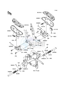 VN900_CLASSIC VN900B9F GB XX (EU ME A(FRICA) drawing Footrests