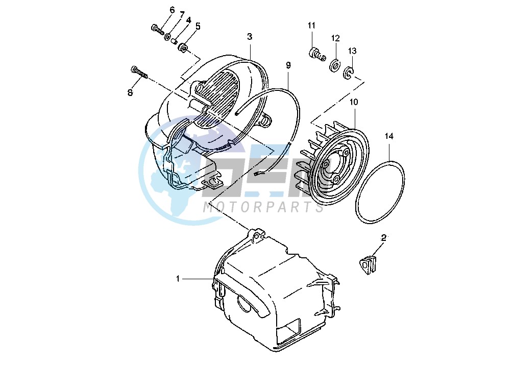 AIR SHROUD , FAN