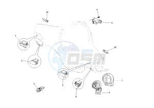 GRANTURISMO 125 drawing Switch