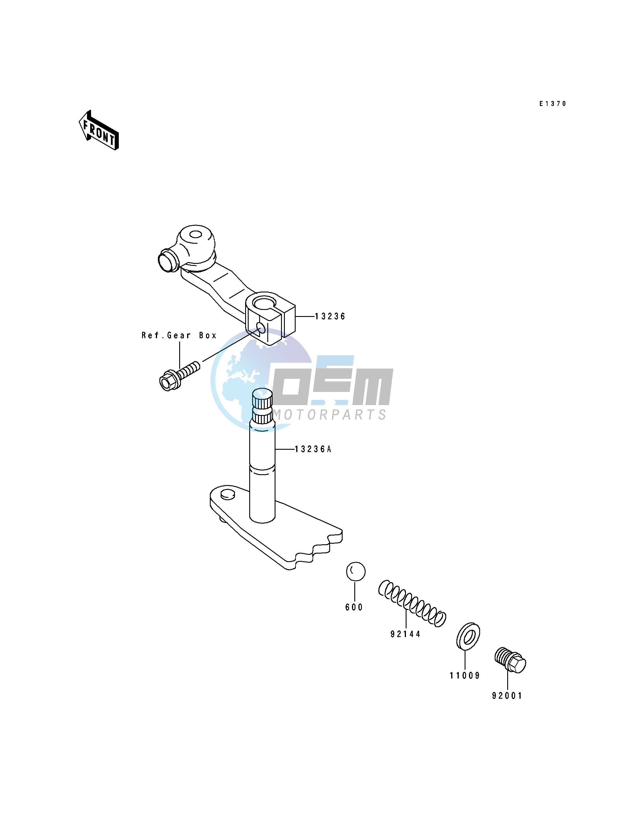 GEAR CHANGE MECHANISM