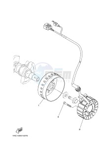 MT09A MT-09 ABS 900 (2DR7 2DR8) drawing GENERATOR