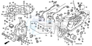 SH300A9 Europe Direct - (ED / ABS) drawing CRANKCASE