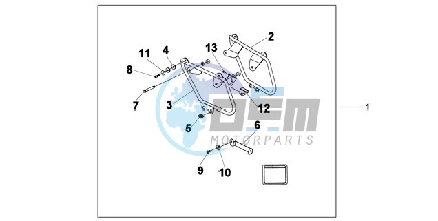 SADDLEBAG MOUNT B