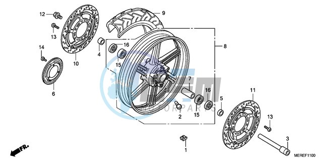 FRONT WHEEL