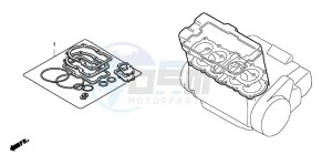 CBR1100XX SUPER BLACKBIRD drawing GASKET KIT A