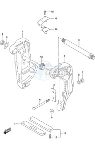 DF 150A drawing Clamp Bracket