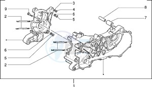 SKR 80 city drawing Crankcase