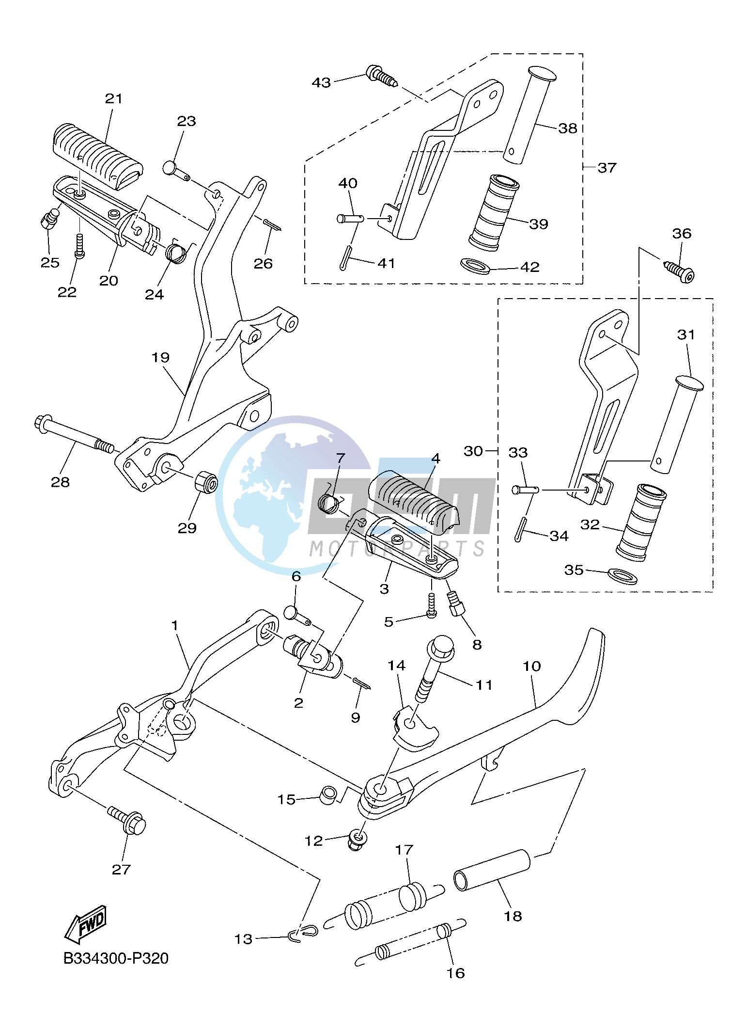 STAND & FOOTREST