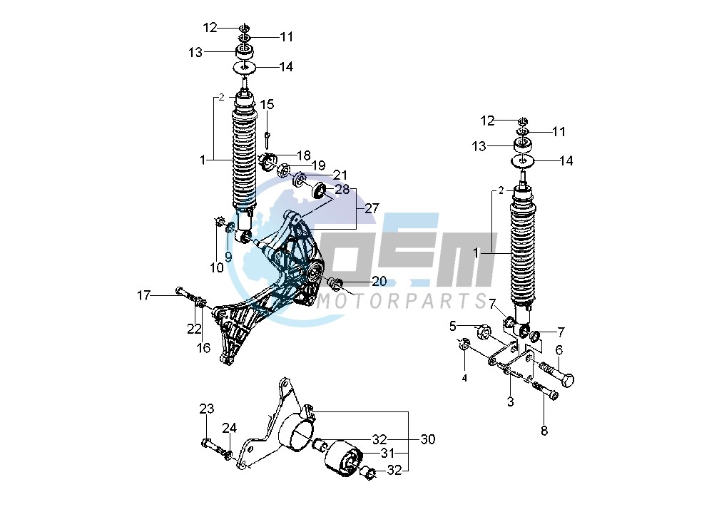 Rear Shock absorber