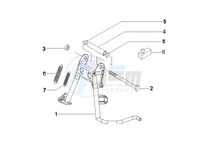 LX 125 4T ie E3 drawing Stand