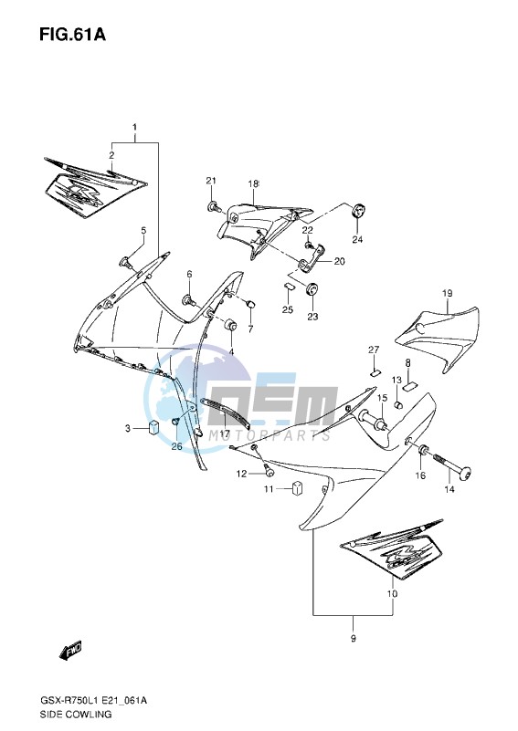 SIDE COWLING L1 ( YVB )