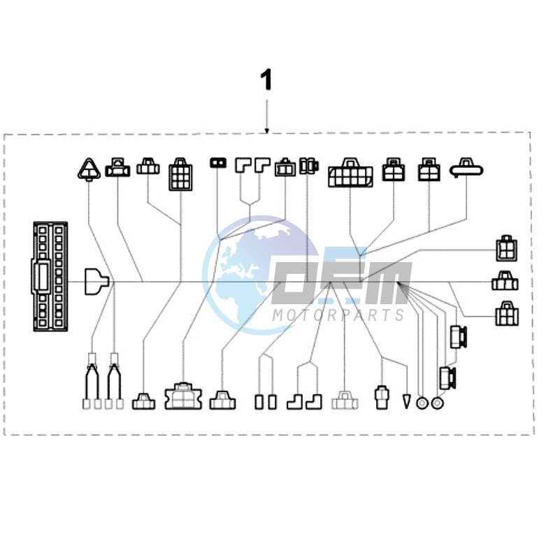 PLUG WIRING HARNESS KOKUSAN CDI