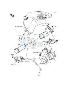 NINJA H2 / NINJA H2 CARBON ZX1000XHFA XX (EU ME A(FRICA) drawing Fuel Evaporative System