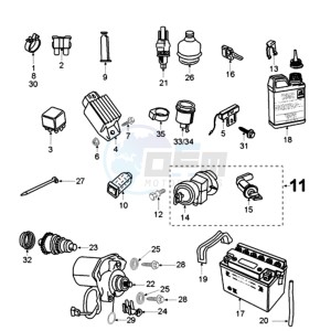 VIVA NCO EU1 drawing ELECTRIC PART