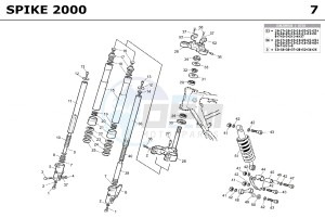 SPIKE 50 drawing SUSPENSION