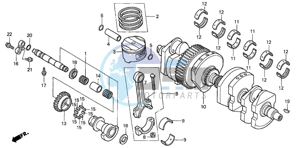 CRANKSHAFT/PISTON