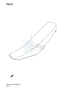 RM-Z250 (E3-E28) drawing SEAT