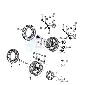 VIVA 2 SP2 drawing WHEELS