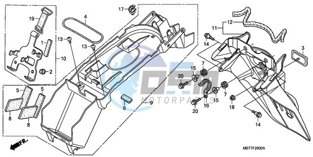 REAR FENDER