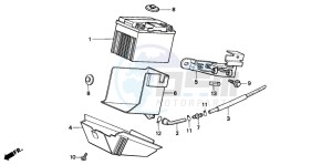 PK50 drawing BATTERY (PK50MS/SMS)