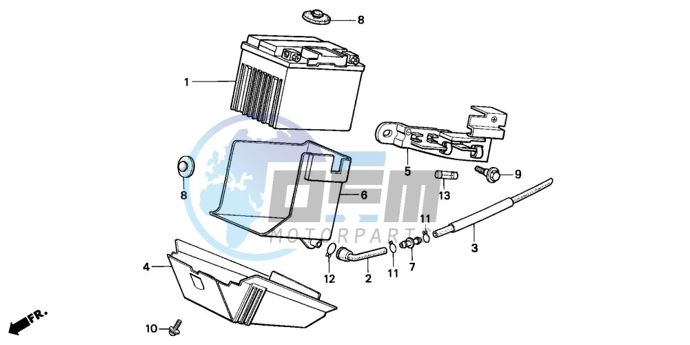 BATTERY (PK50MS/SMS)