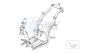 Sport City One 125 4T e3 drawing Frame