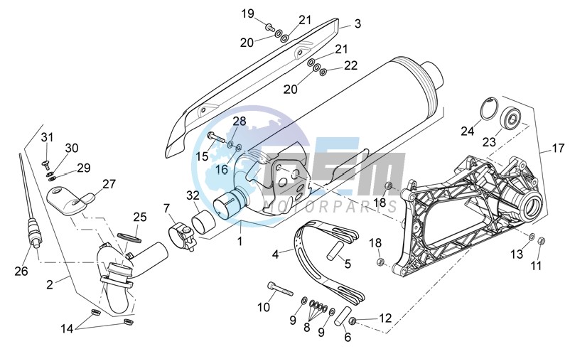 Exhaust unit