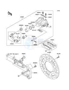 VN1600 CLASSIC VN1600A6F GB XX (EU ME A(FRICA) drawing Rear Brake